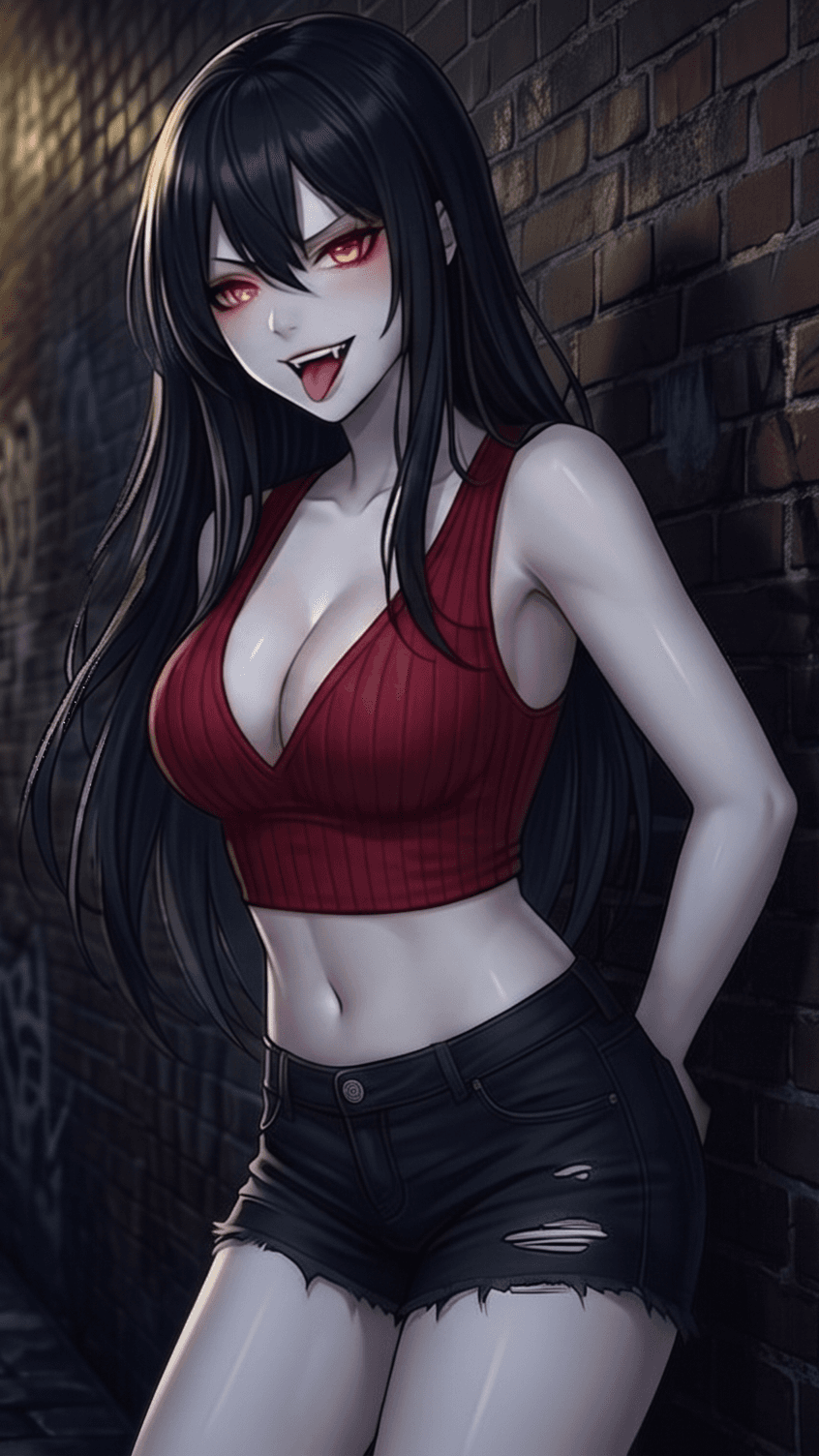 The alley stranger